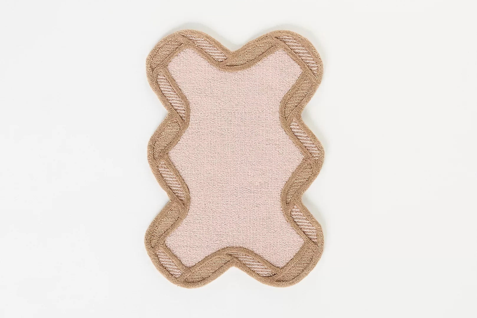 Hand Tufted Wool Scalloped Border | All Sizes Available - Hand Tufted Wool Rug
