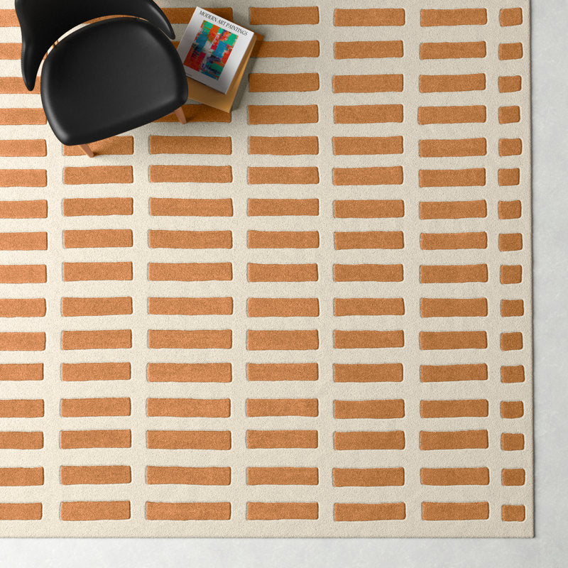 Hand Tufted Wool Jason Wu Maize Orange | All Sizes Available - Hand Tufted Wool Rug