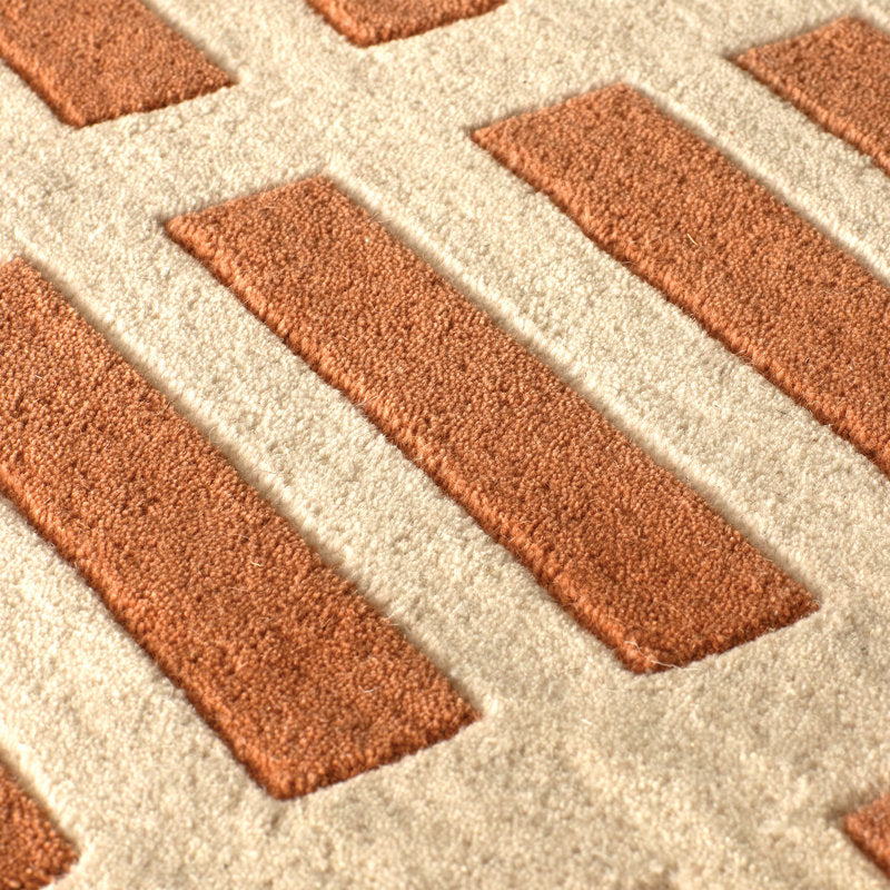 Hand Tufted Wool Jason Wu Maize Orange | All Sizes Available - Hand Tufted Wool Rug