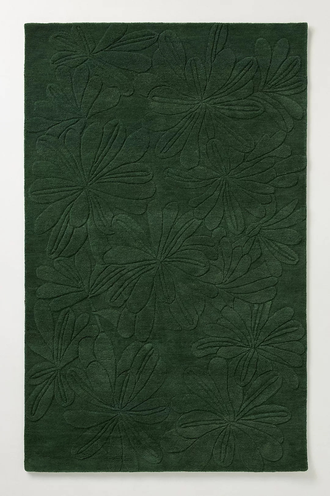Hand Tufted Wool Sculpted Daisy | All Sizes Available - Hand Tufted Wool Rug