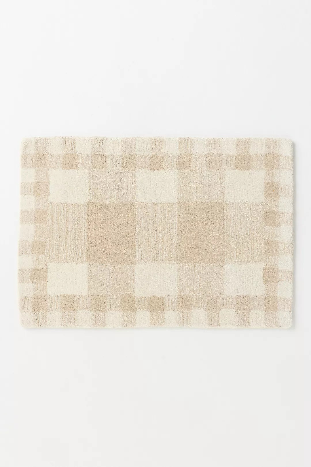 Hand Tufted Wool Ginham | All Sizes Available - Hand Tufted Wool Rug