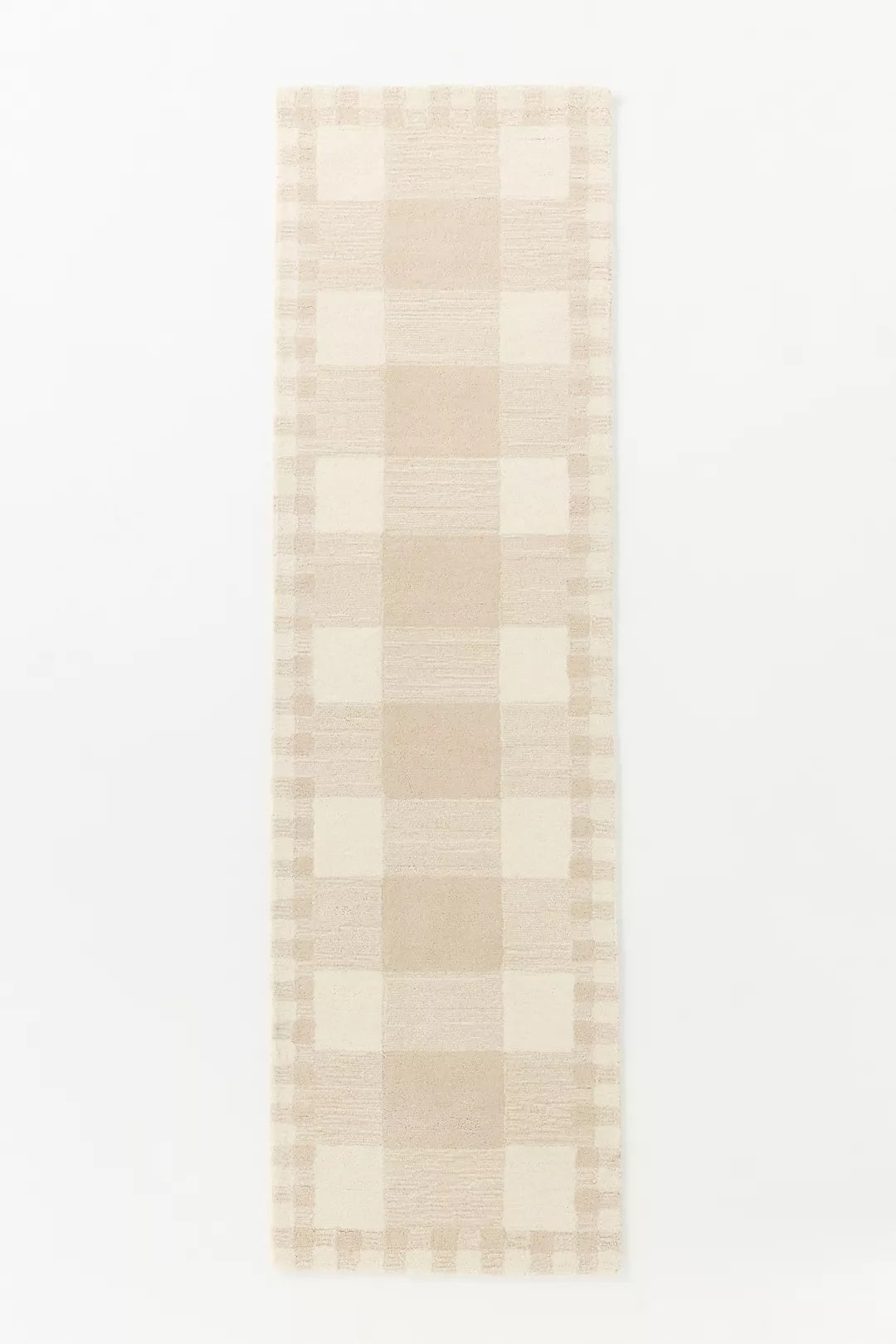 Hand Tufted Wool Ginham | All Sizes Available - Hand Tufted Wool Rug