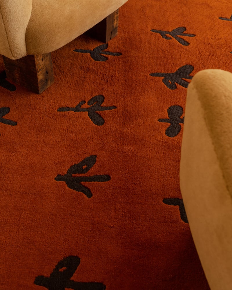 Big Buds Hand Tufted by Giancarlo Valle | All Sizes Available - Hand Tufted Wool Rug