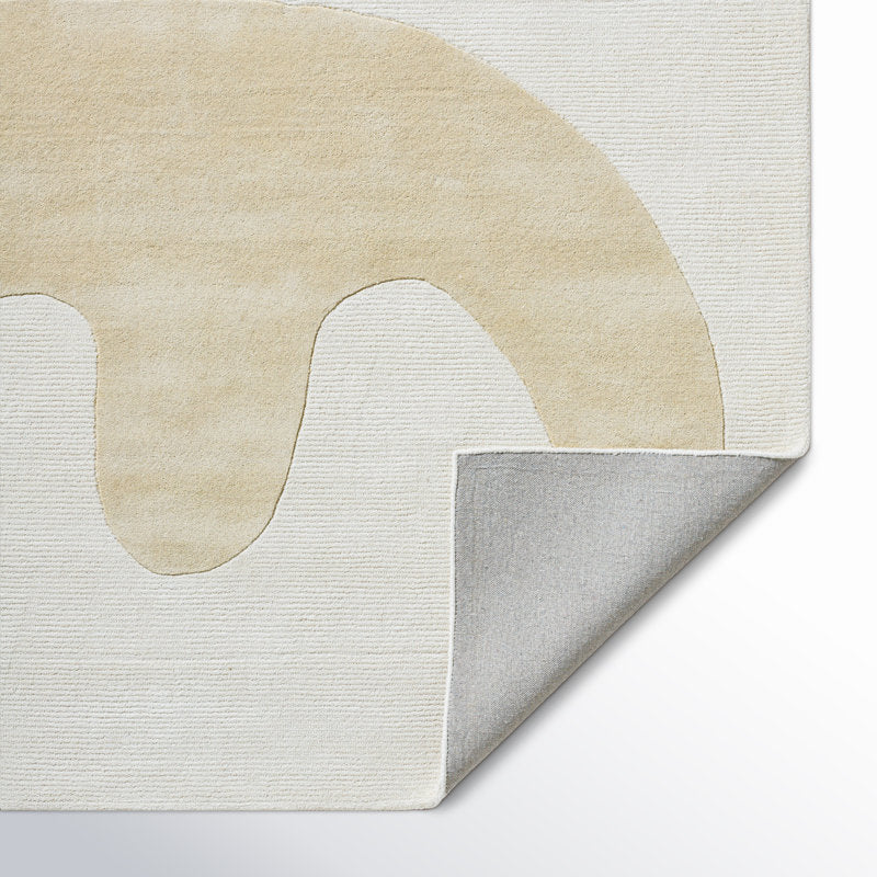 Hand Tufted Wool Jason Wu Adobe White | All Sizes Available - Hand Tufted Wool Rug