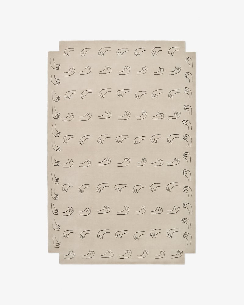 Big Buds Hand Tufted by Giancarlo Valle | All Sizes Available - Hand Tufted Wool Rug
