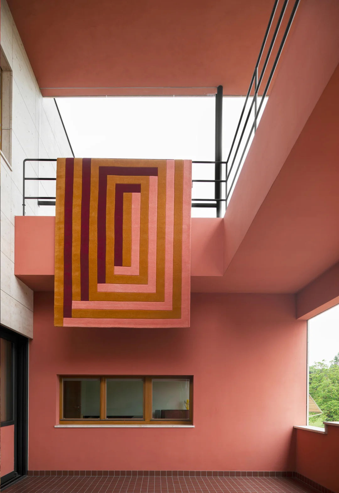Hand Tufted Wool Layered Teklen Labyrinth | All Sizes Available - Hand Tufted Wool Rug