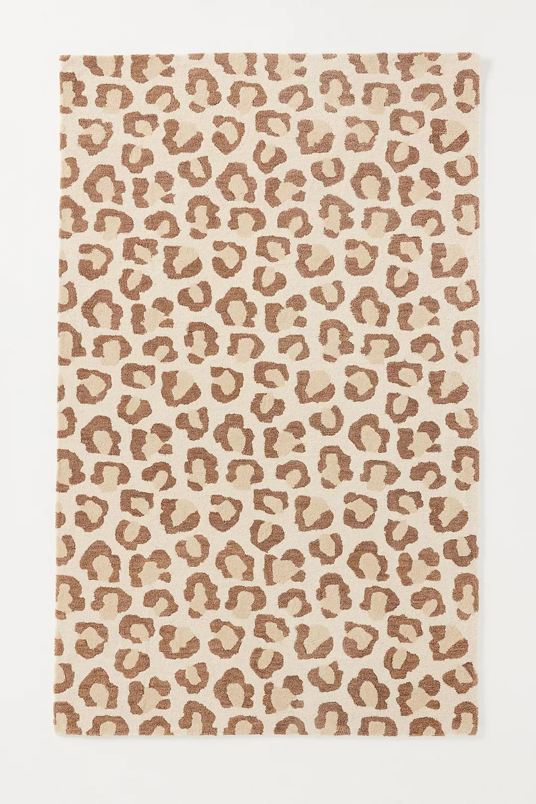 Hand Tufted Wool Anthro Cheatah | All Sizes Available - Hand Tufted Wool Rug
