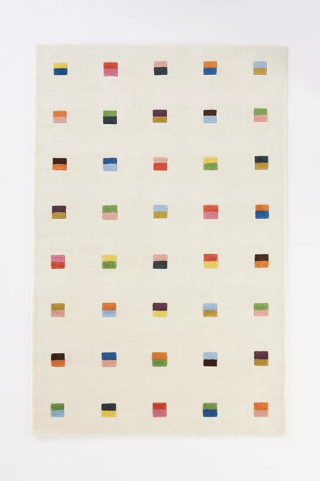 Hand Tufted Wool Anthro Geometric Multi Area | All Sizes Available - Hand Tufted Wool Rug