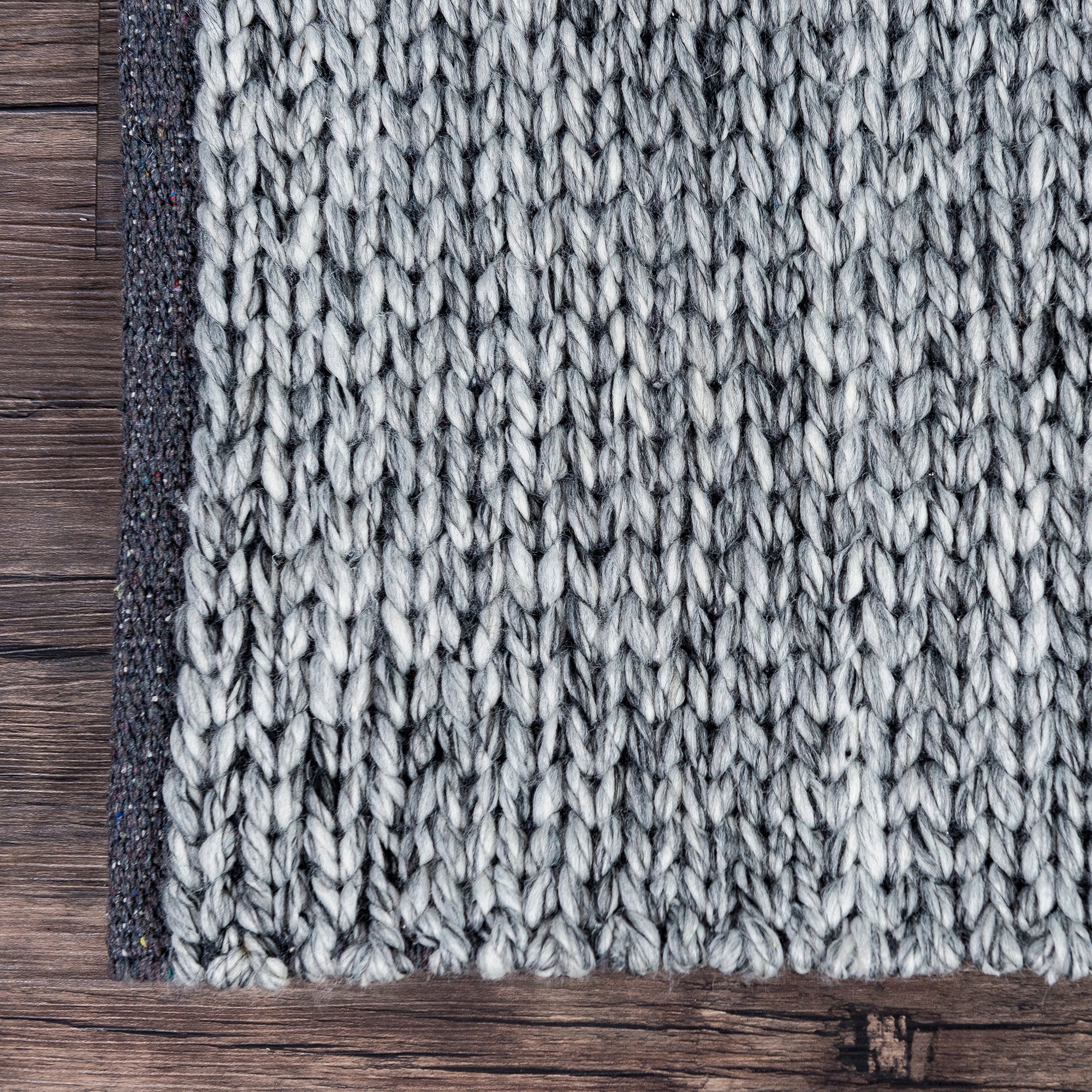 Modern Geometric Hand Woven Wool Rug