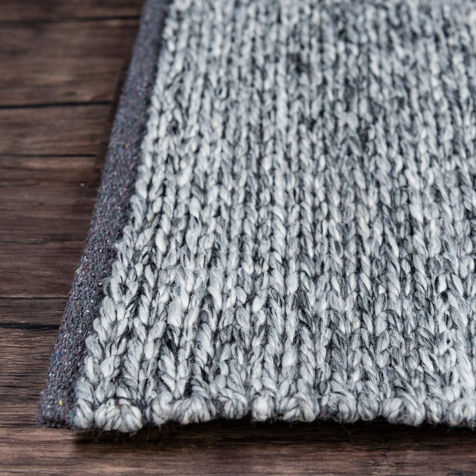Modern Geometric Hand Woven Wool Rug