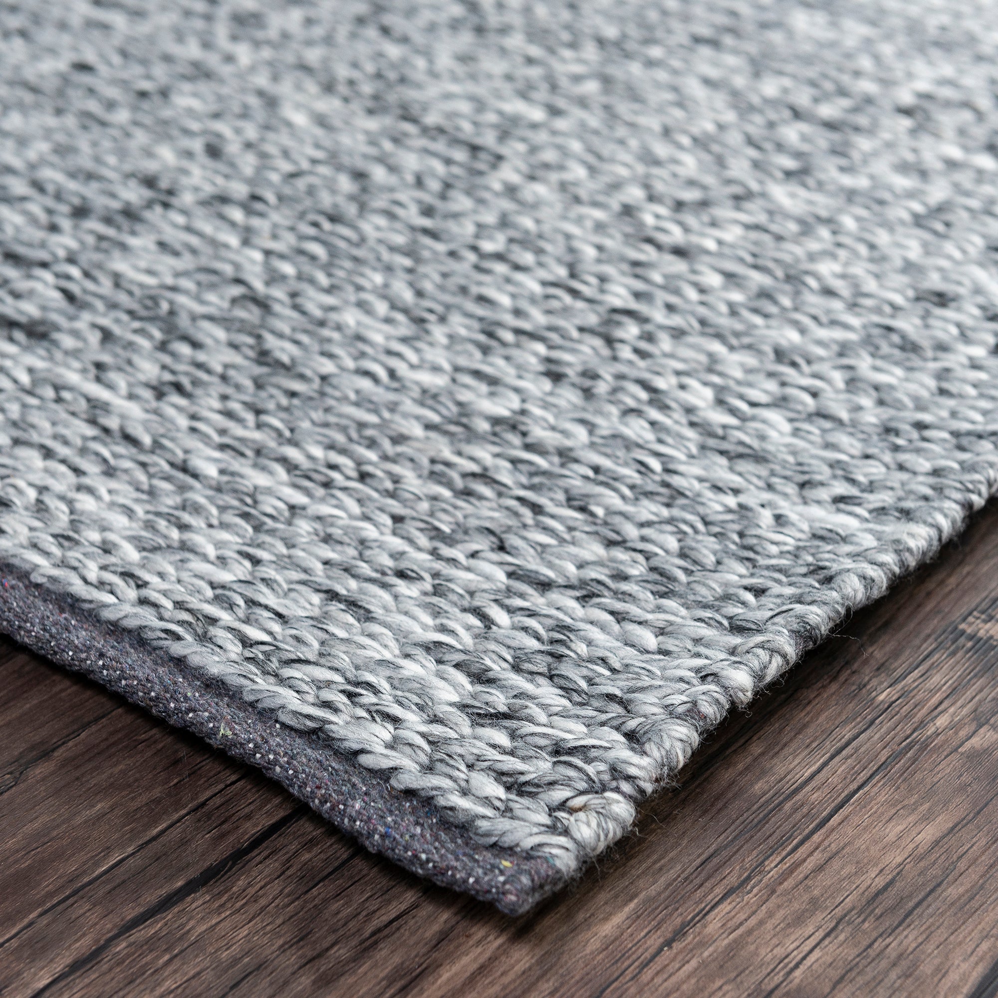 Modern Geometric Hand Woven Wool Rug