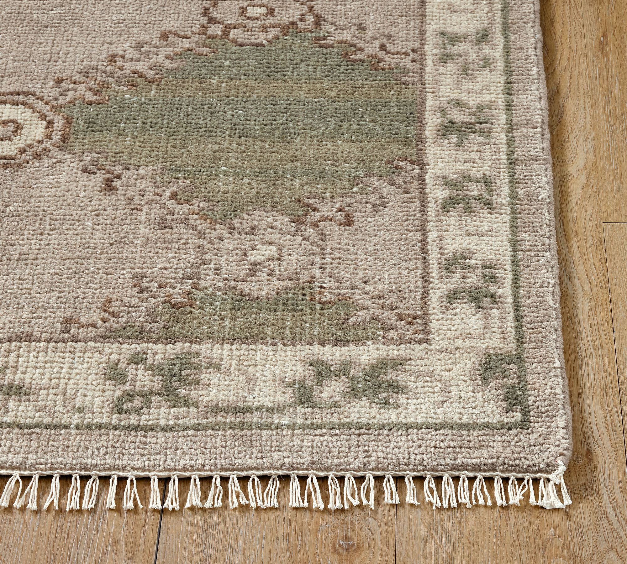 Alfombra Montclair de lana anudada a mano: estilo vintage, varios tamaños 