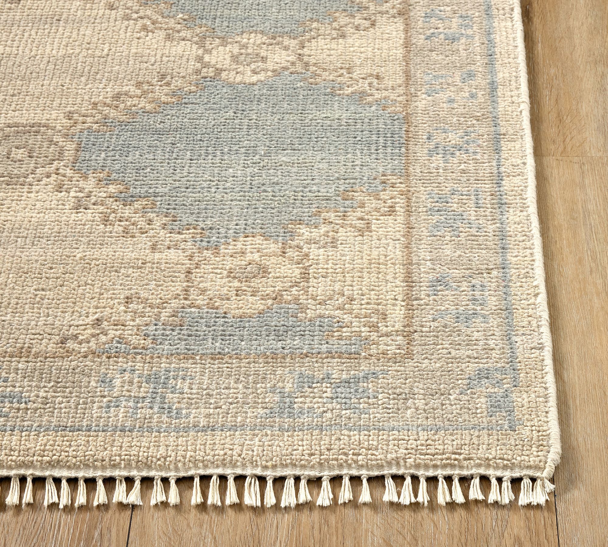 Alfombra Montclair de lana anudada a mano: estilo vintage, varios tamaños 