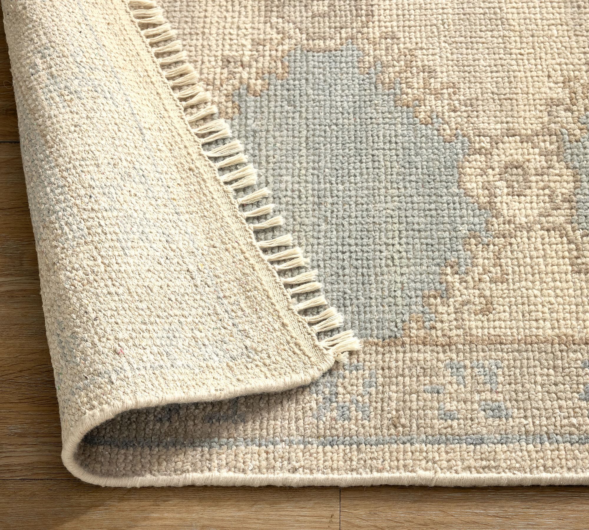 Alfombra Montclair de lana anudada a mano: estilo vintage, varios tamaños 