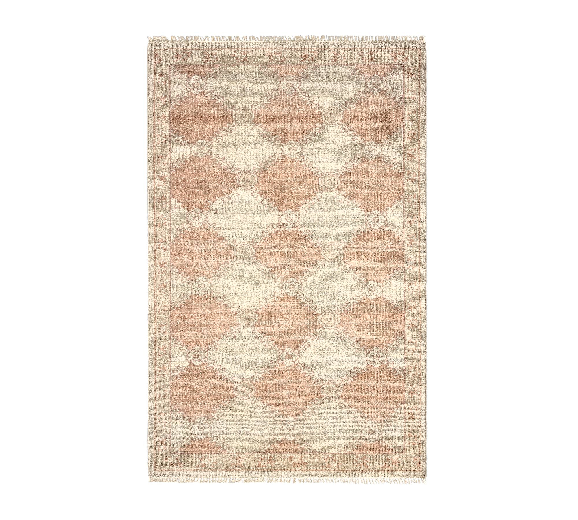 Alfombra Montclair de lana anudada a mano: estilo vintage, varios tamaños 