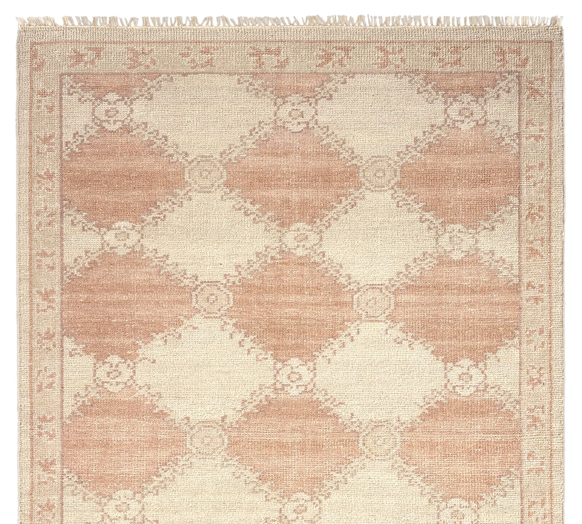 Alfombra Montclair de lana anudada a mano: estilo vintage, varios tamaños 