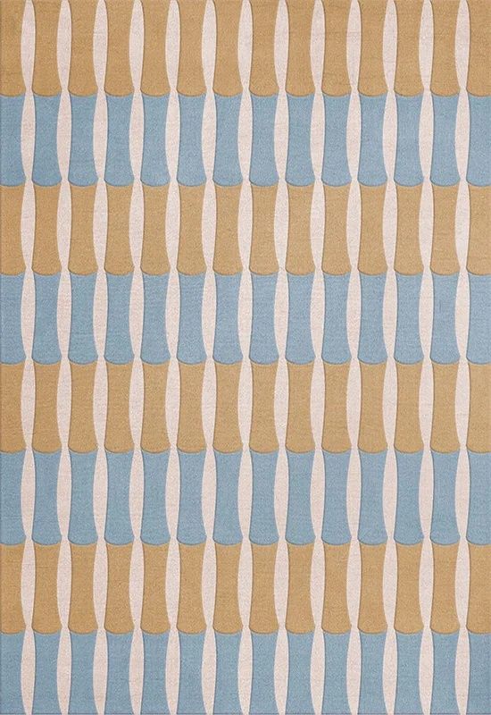 Hand Tufted Woollen Alice Crawley Bamboo Forest Wool Rose - Hand Tufted Wool Rug