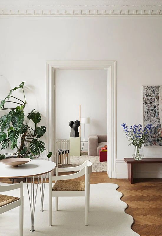 Elegants Hand Tufted Woollen Scallop Watermelon Pink - Hand Tufted Wool Rug